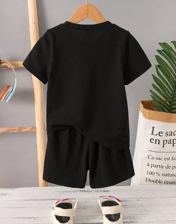 Hello Mini Tiger Graphic Set Black