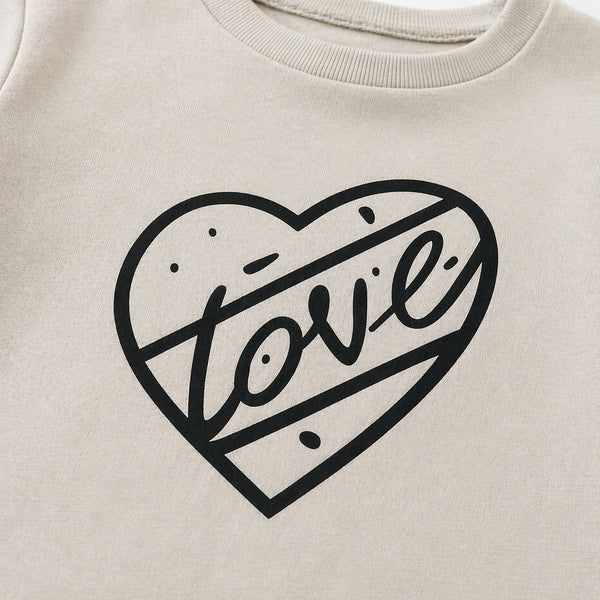 Classic Love Co Ord Set Cream