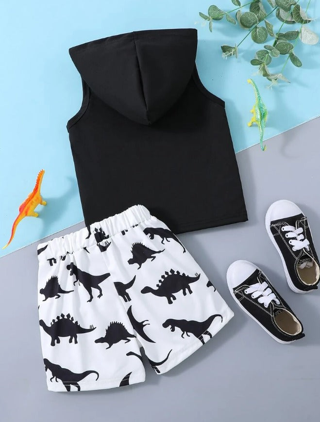 White T Rex Tank Hood Set