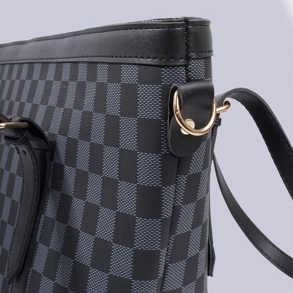 Charcoal Echo | Tote | Charcoal