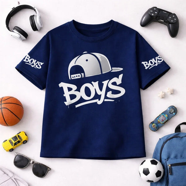 P Cap Boys Letter Tee