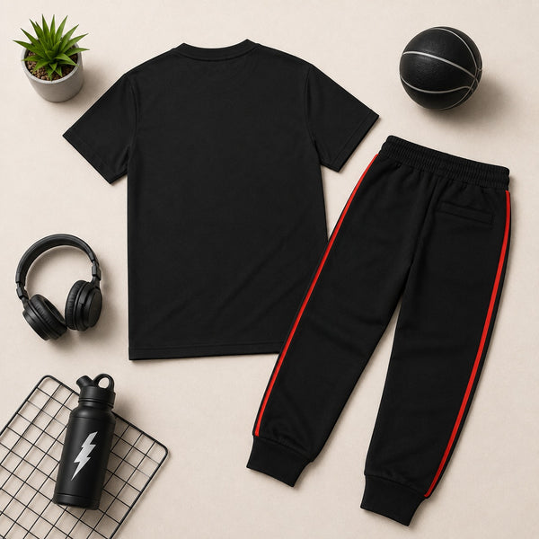 Elegant Black Tracksuit