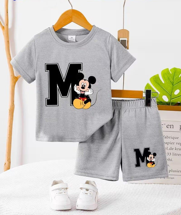 Happy MCY Graphic Set Grey