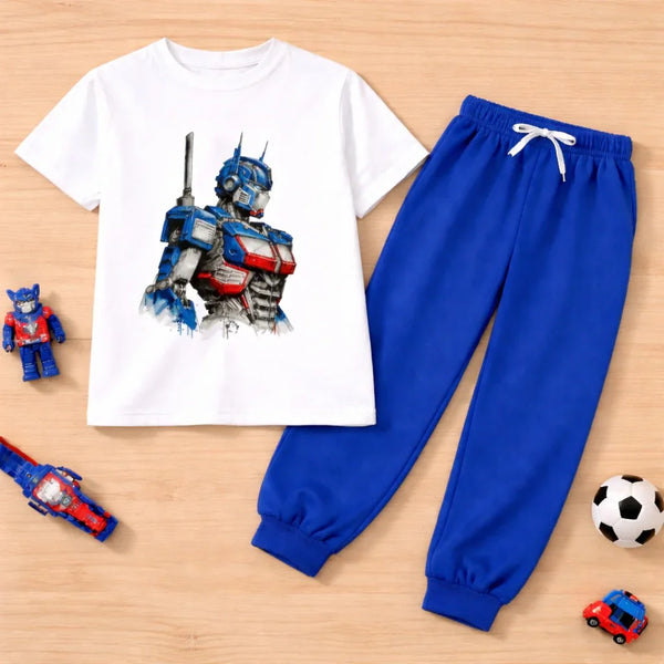 Blue Steel Robot Tracksuit