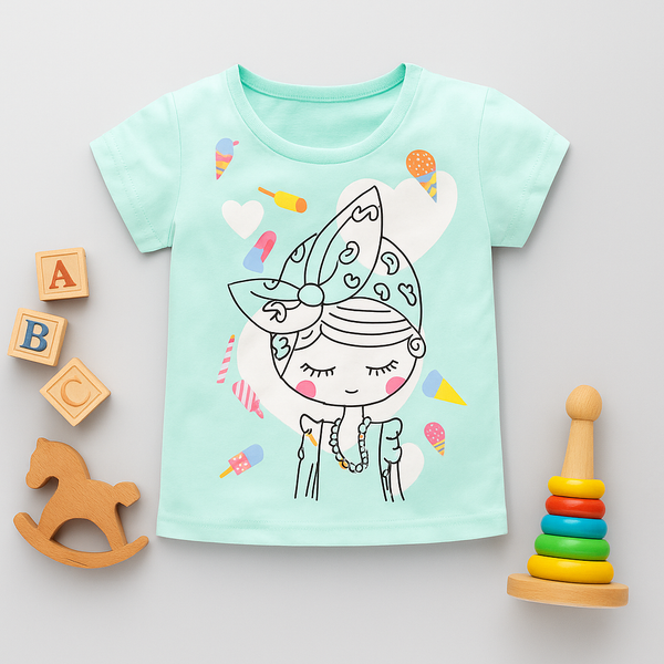 Ice Cream Girl Graphic Tee