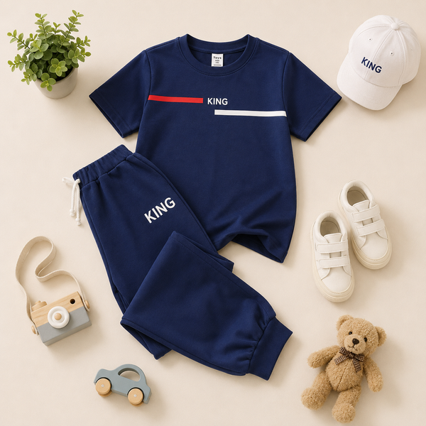 King Stripes Letter Tracksuit