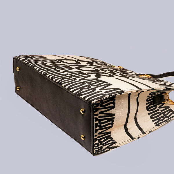 Whinsical Wave | Tote | Cream