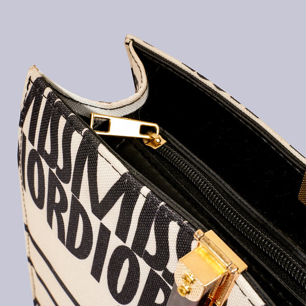 Whinsical Wave | Tote | Cream