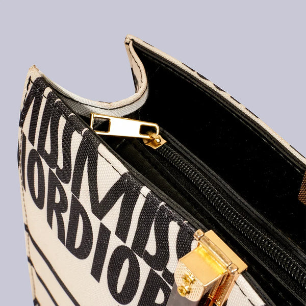 Whinsical Wave | Tote | Cream