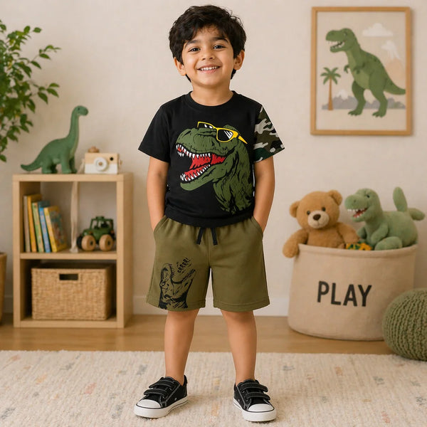 HR Camo Dino Graphic set
