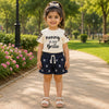 BM Embroidered Jeans Set