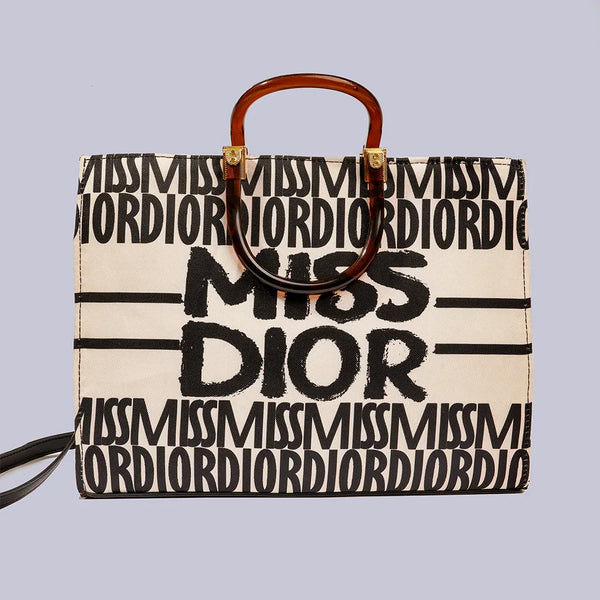 Whinsical Wave | Tote | Cream