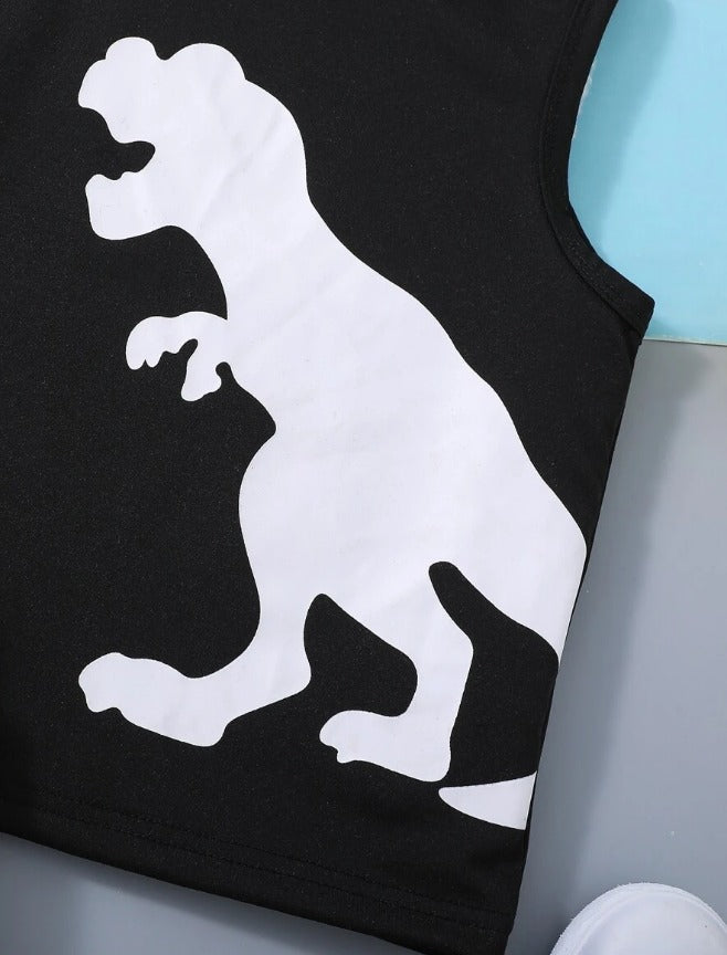 White T Rex Tank Hood Set