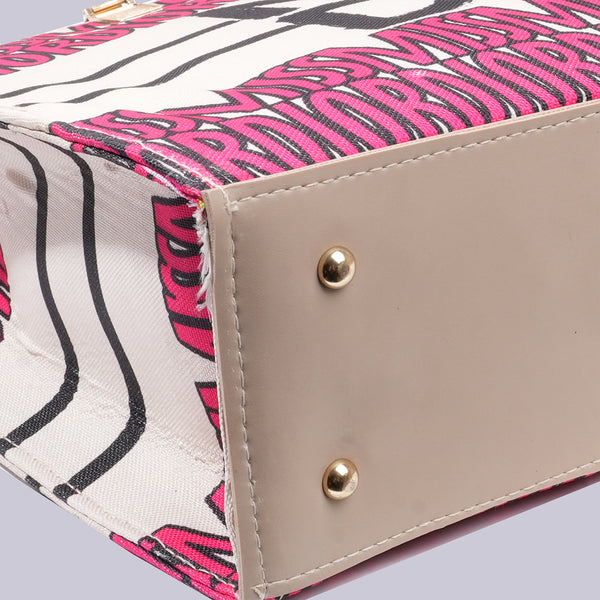 Whinsical Wave | Tote | Pink