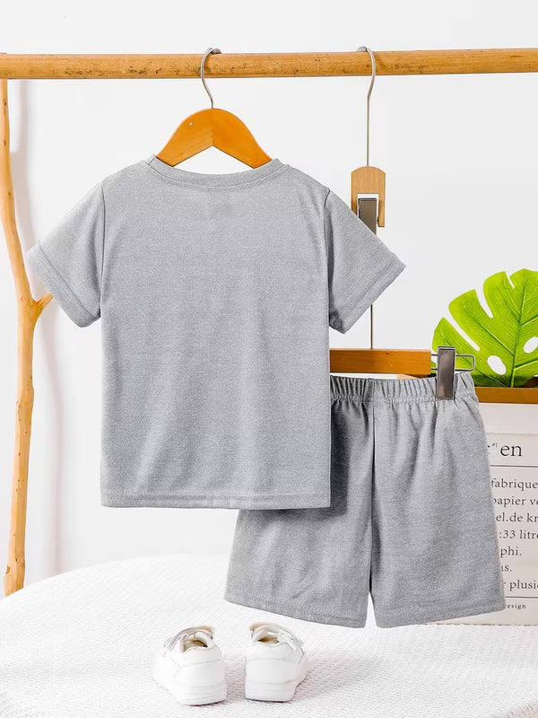 Happy MCY Graphic Set Grey