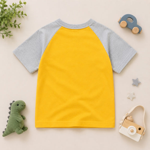 HELLO Graphic Tee ( yellow )