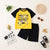 BB Robot Raglan Set