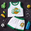 Active Volley Ball Graphic Tank Set