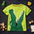 Alligator Graphic Tee Neon