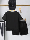 Cute Duck Graphic Set BLK