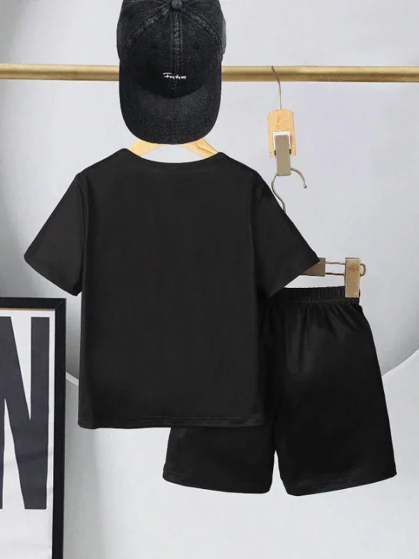 Cute Duck Graphic Set BLK
