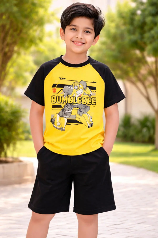 BB Robot Raglan Set