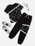 BW Geometric Pattern Tracksuit