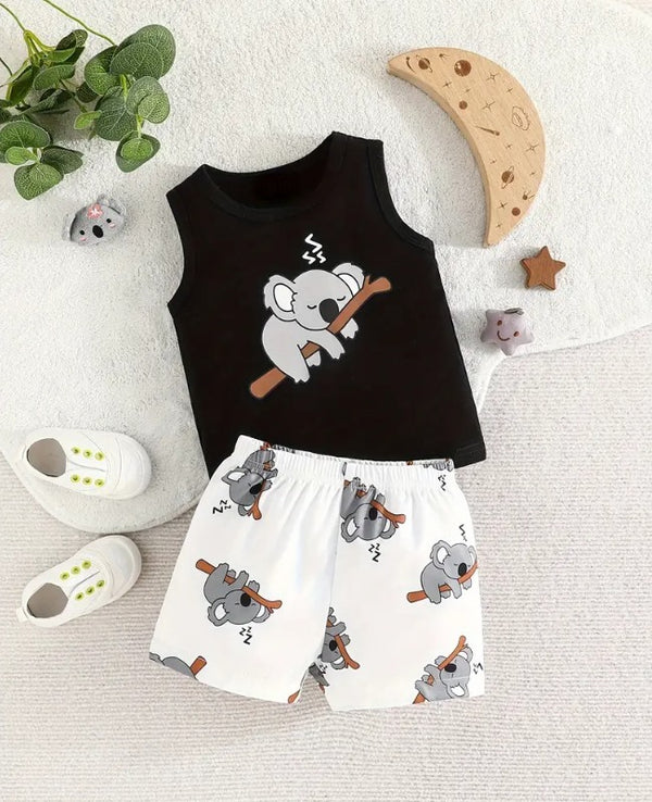 BW Sleeping Koala Tank Set