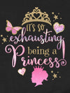 Being A Princess Letter Graphic Tee