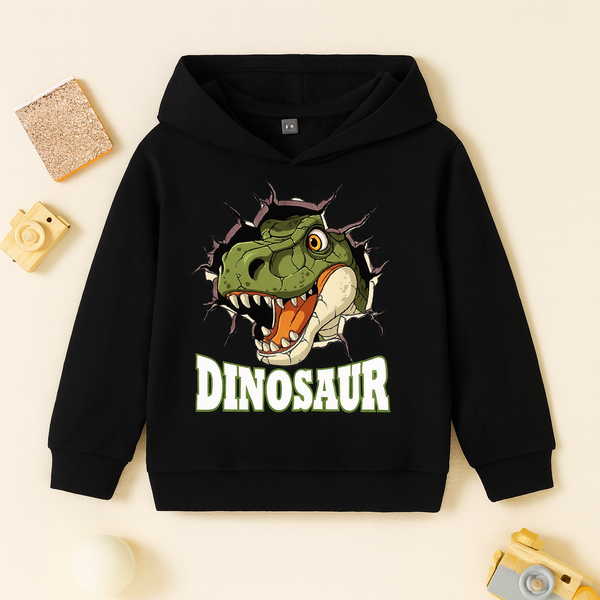 Black Dinosaur Hood