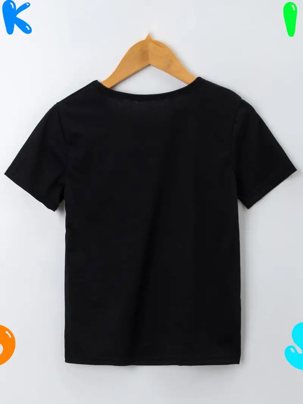 Boy Loves Fire Trucks Graphic Tee