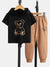 Brown Bear Hoodie Tracksuit