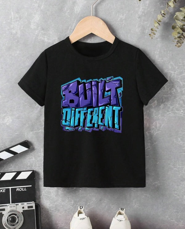 Built Different Letter Tee