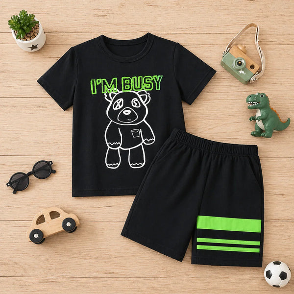Im Busy Bear Graphic Set
