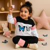 Butterflies Graphic Stripes Tracksuit