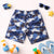 Camo Shorts White
