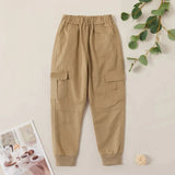 Cargo Pant Style Trouser Brown