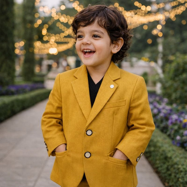 Classic Mustard Blazer