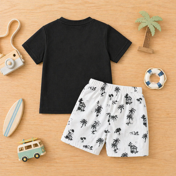 Coconut Tree Printed Set