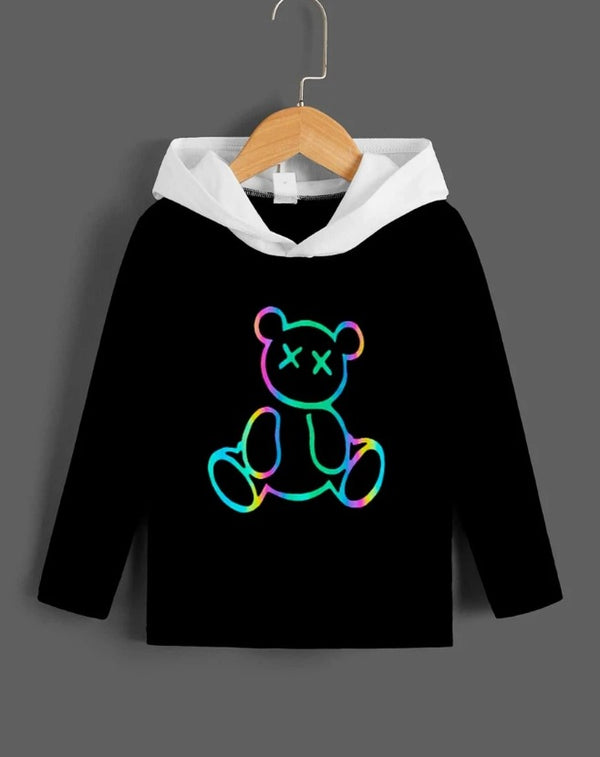 Colorful Bear Hood (BLK)