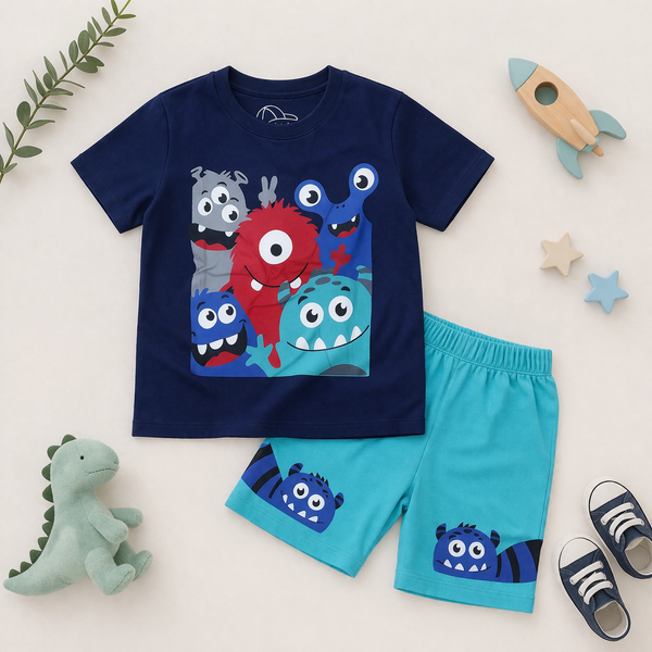 Colorful Monsters Graphic Set