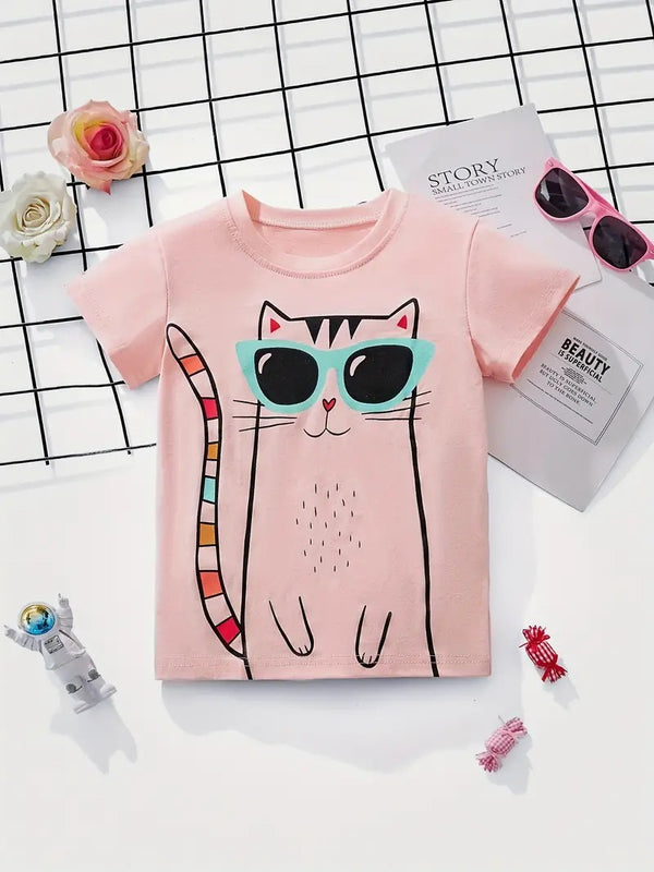 Cool Bagh Cat Graphic Tee