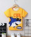 Cool Dude Blue Shark Graphic Tee