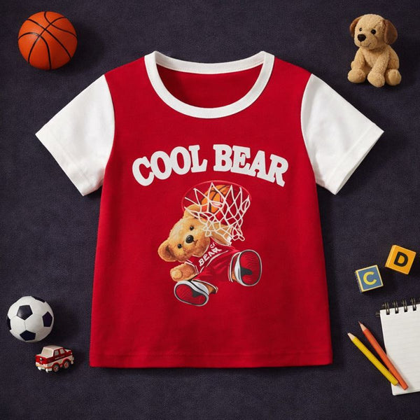Cool Bear Raglan Graphic Tee