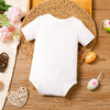 Cute Pink Heart Bunny Romper
