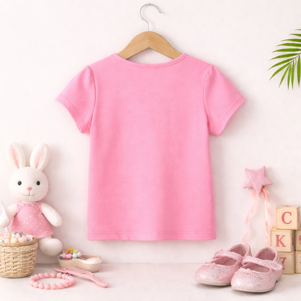 Cute White Cat Graphic Tee