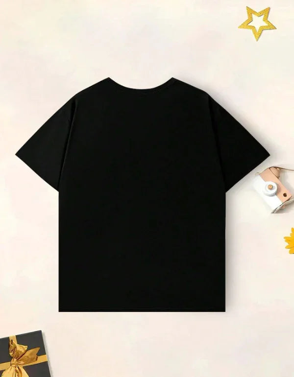 Daddy And Me Graphic Tee Black