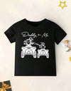 Daddy And Me Graphic Tee Black