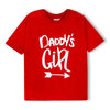 Daddys Girl Tracksuit Red