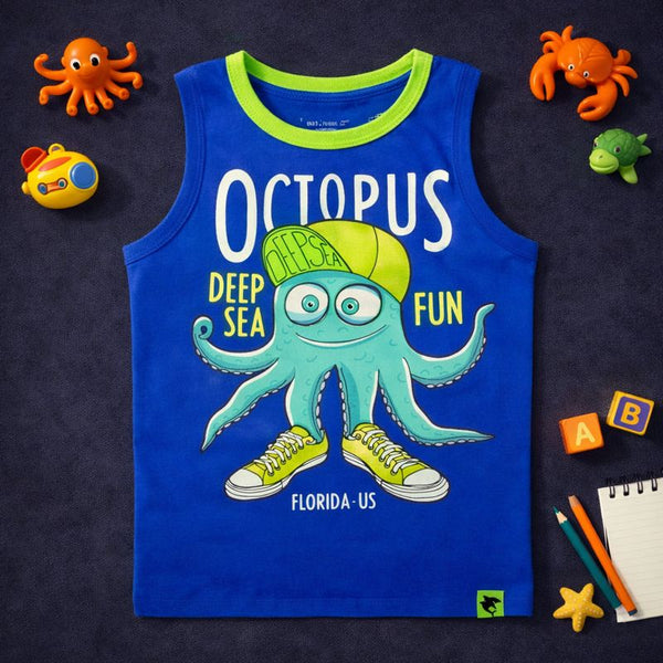 Deep Sea Fun Octopus Tank Top
